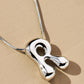 Hana's Bubble Initial Necklace