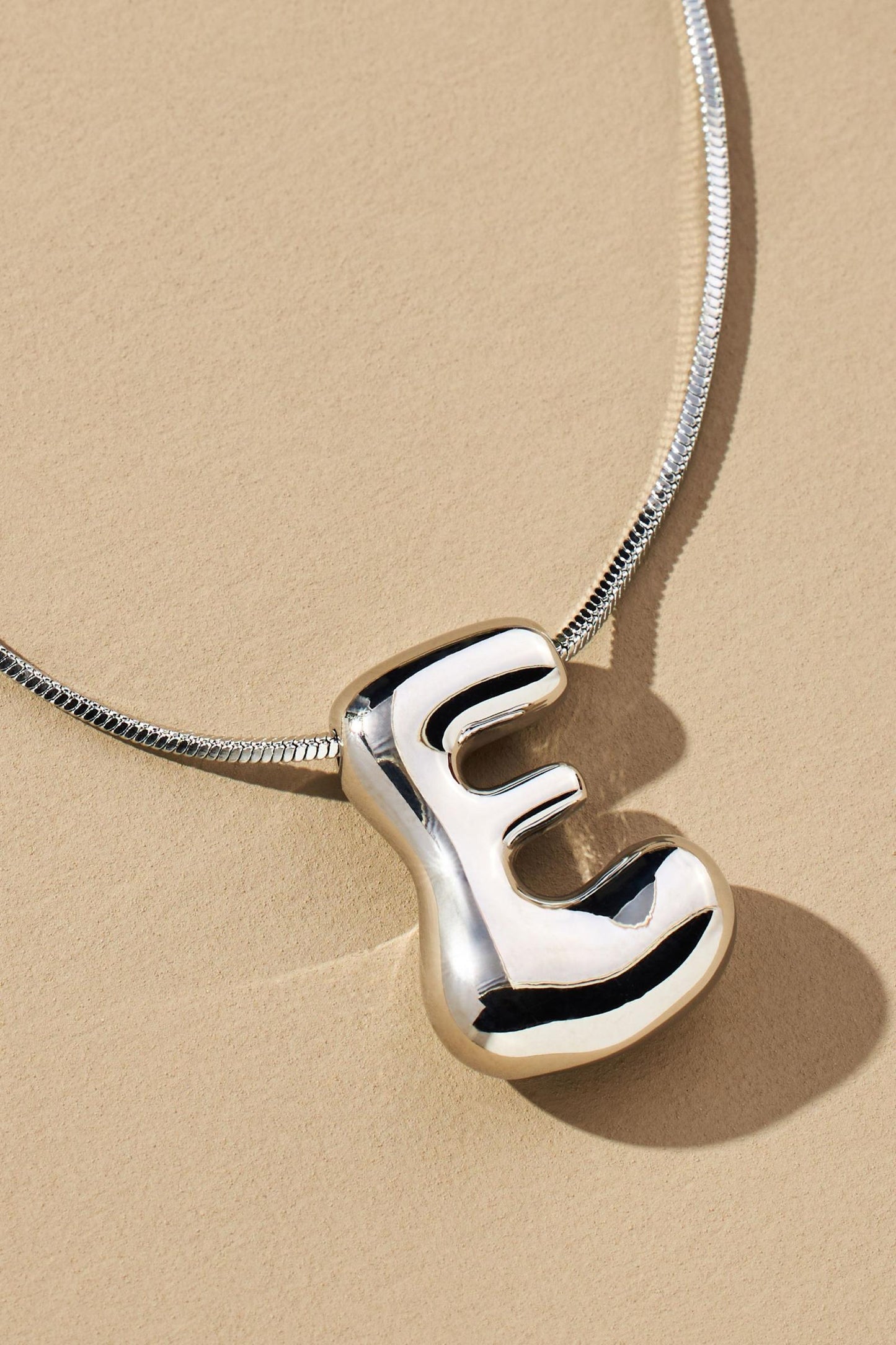 Hana's Bubble Initial Necklace