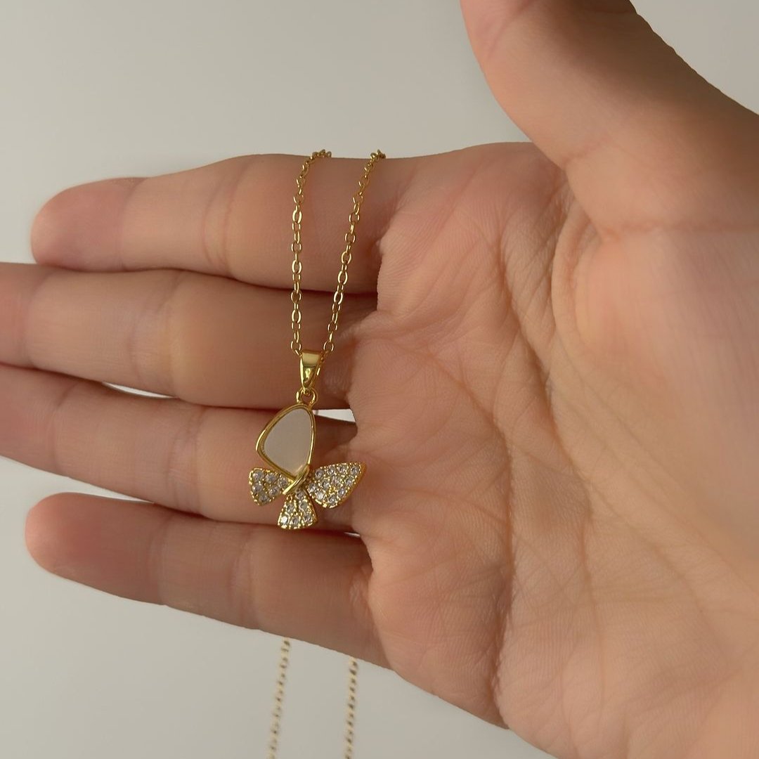 Liana Butterfly Necklace