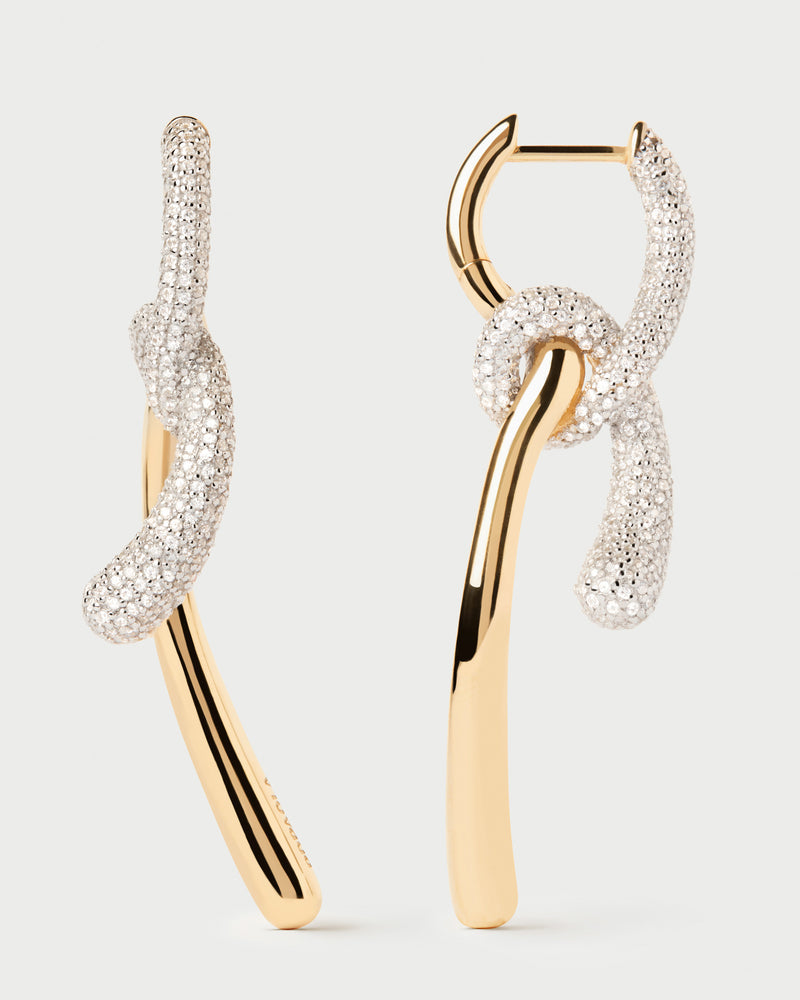 Gia Twist Hoops