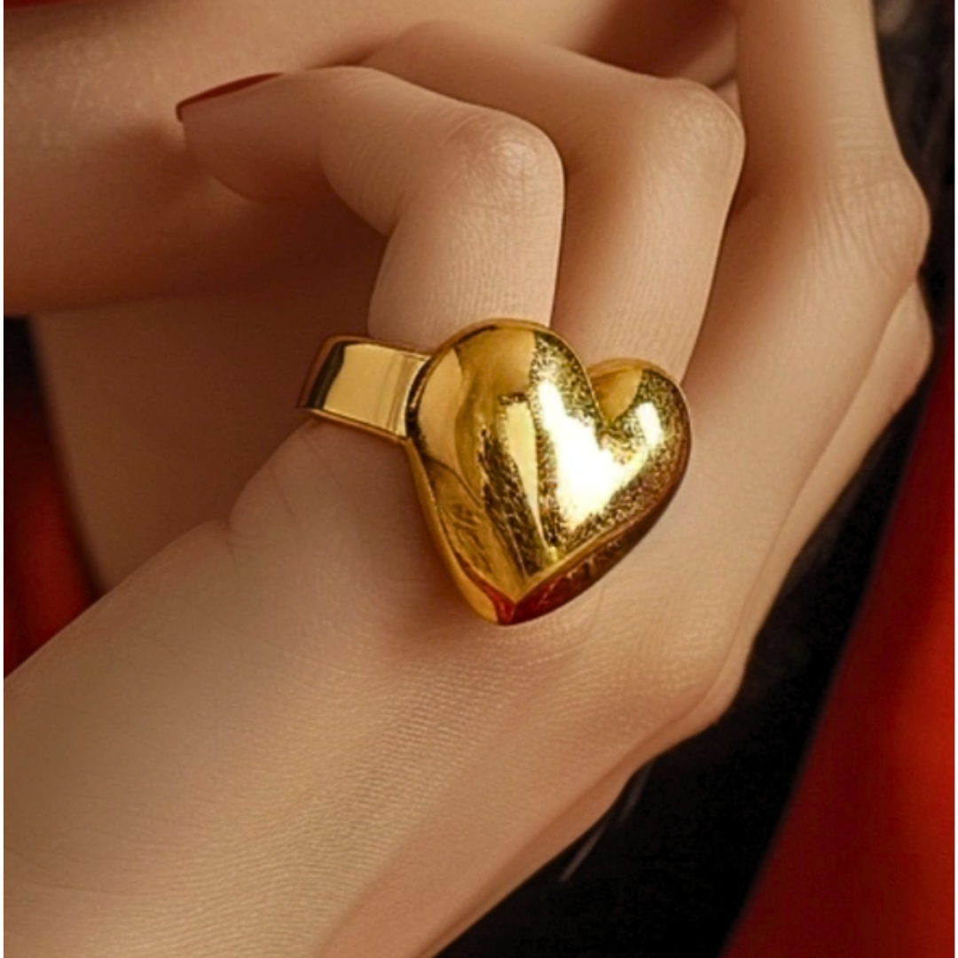 Heart of Midas Adjustable Ring