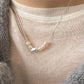 Zara's Pearl Heart Necklace