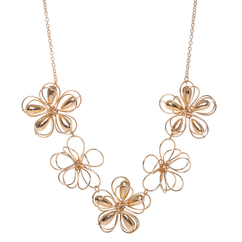 Sharia Twisted Flower Necklace