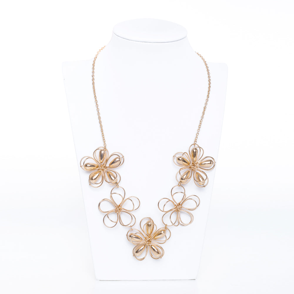 Sharia Twisted Flower Necklace