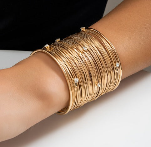 Chloe's Twinkle Cuff Bracelet