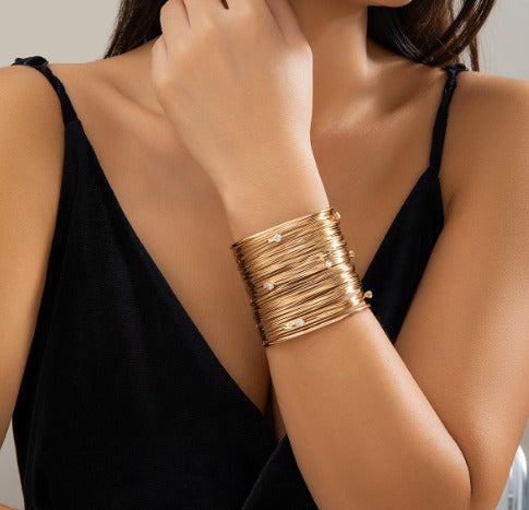 Chloe's Twinkle Cuff Bracelet