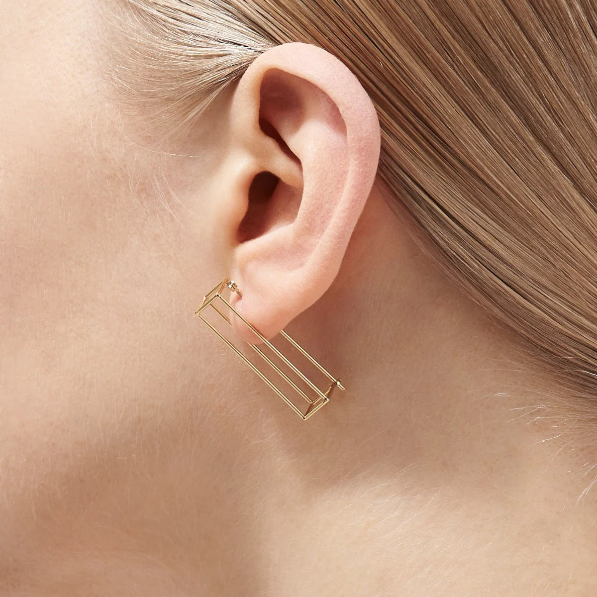 Yasmin Rectangle Earrings